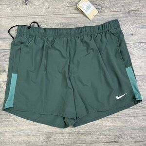 Nike Running Shorts Sz 2XL Mens Dri Fit Challenger 5" Brief Lined Veratile New